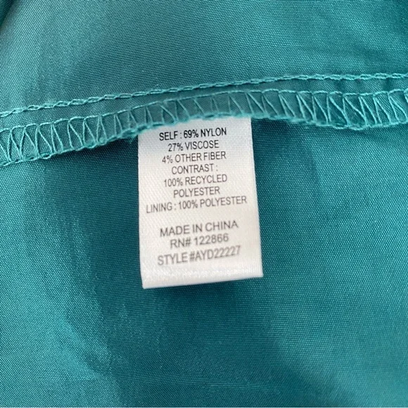 🪩Zenzi girls green lace party dress 10/12 - Picture 6 of 7